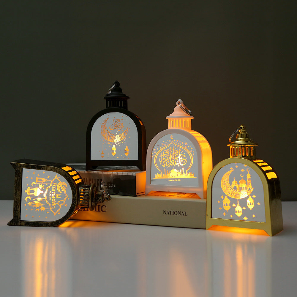 Arabian Lanterns Electronic Candles Decorative Ornaments